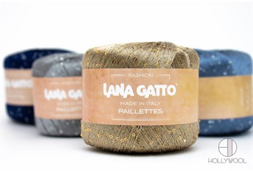 lana gatto paillettes LGP