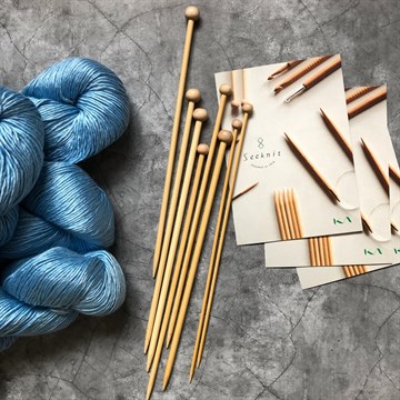 Ka Seeknit прямые спицы 23 см 4421